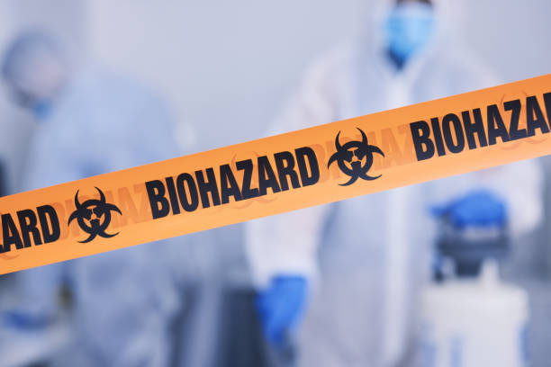 Professional Biohazard technician working in Carson, IA